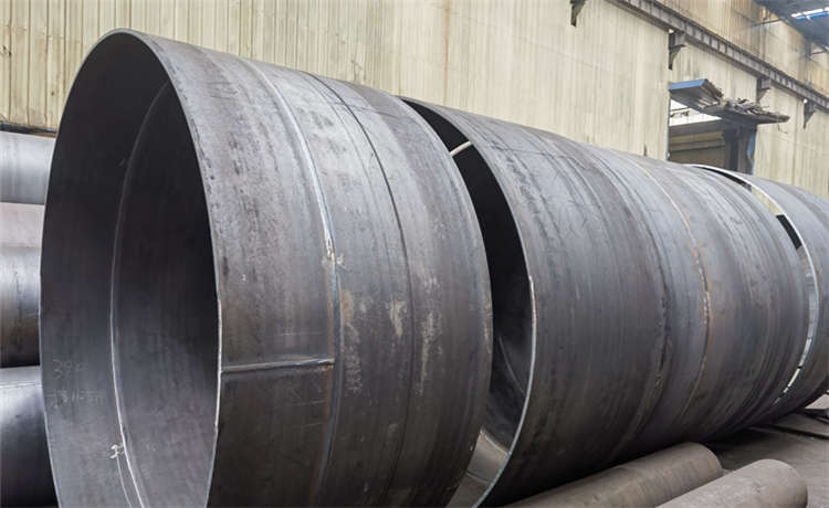 鋼材場鋼便橋鋼支撐，百色325-6螺旋管，720mm螺旋鋼管，螺旋管2700