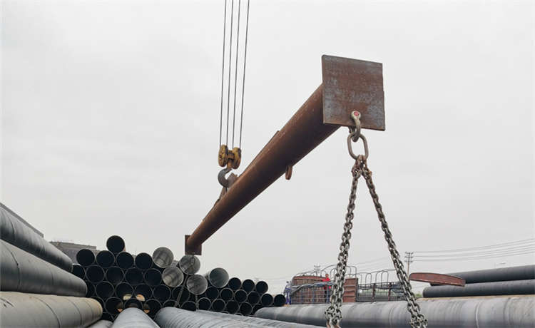 1000-16mm鋼管樁，陽(yáng)江打砂除銹防腐螺旋管，914mm螺旋管，Q235B自來(lái)水給水鋼管廠家