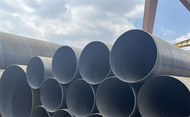 1300mm螺旋焊管,鋼材場2320mm螺旋焊管,火電廠循環水鋼管,供水防腐螺旋管